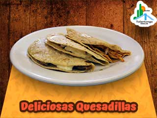 Deliciosas quesadillas | Grutas Tolantongo